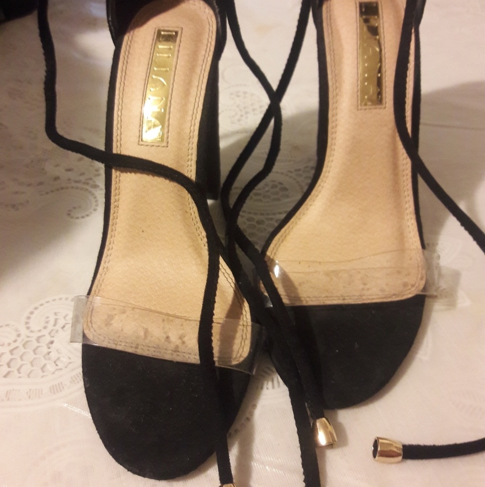 Black heels